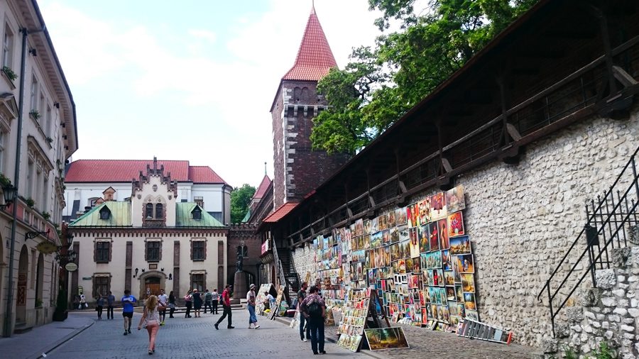 shoppen krakow openlucht