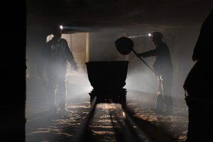 Miners route - zoutmijn Krakau.