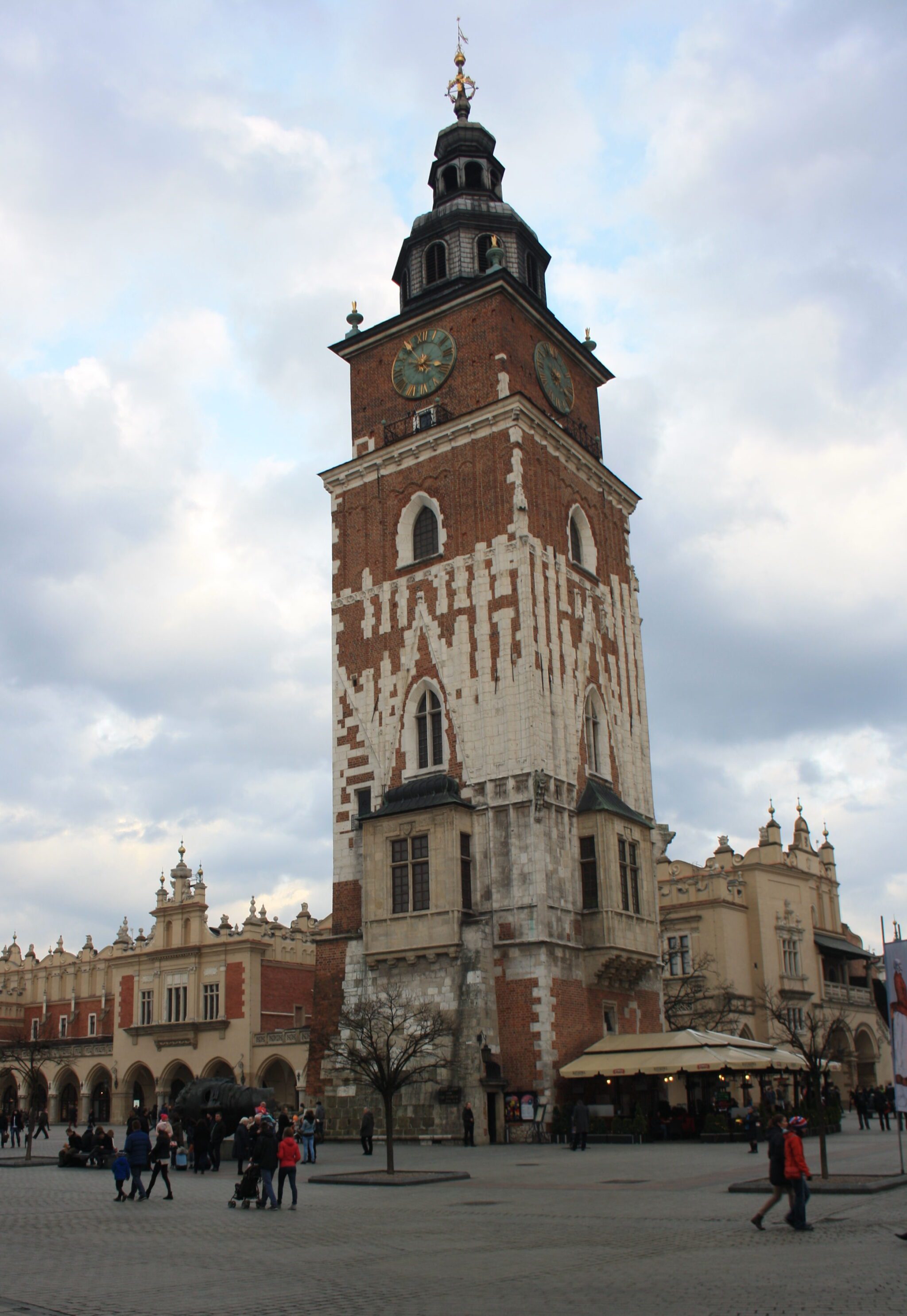 rynek glowny - stadhuistoren - krakow